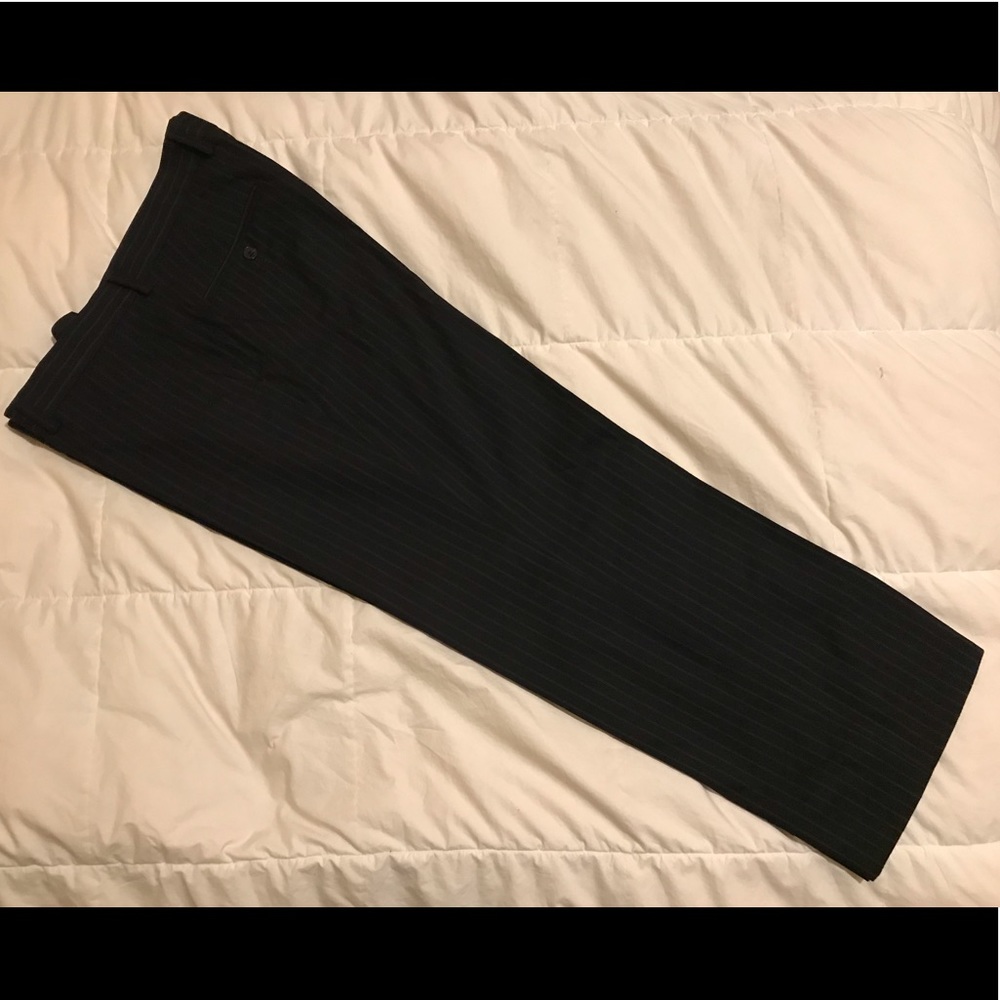 Express Producer Pinstripe Dress Pant